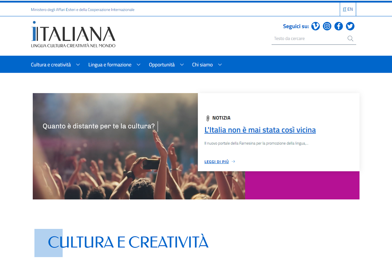 A Year with Sciascia – Italiana – Lingua, cultura, creatività nel mondo